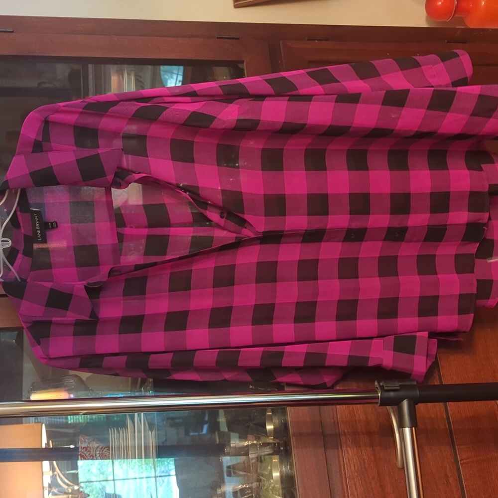 Pink & Black Overshirt